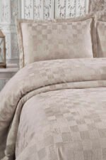 Ella Yatak Örtüsü Vizon - Görsel 4