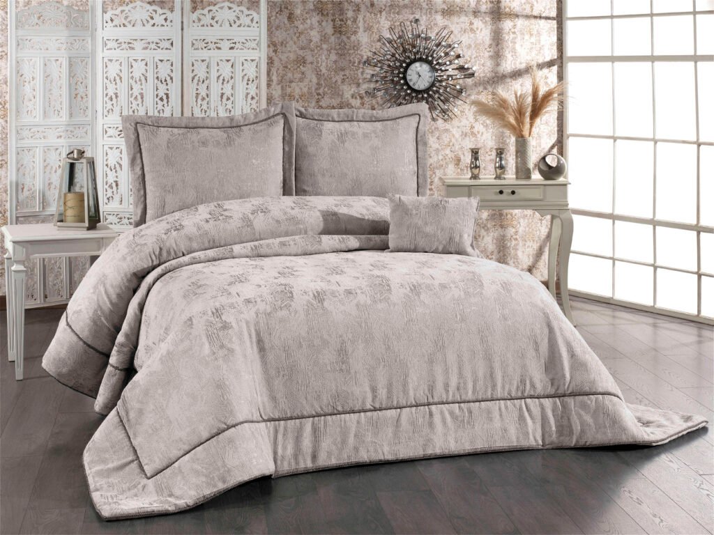 EsterYatakOrtusuGri-1024x768 Ester Yatak Örtüsü Gri - Görsel 1