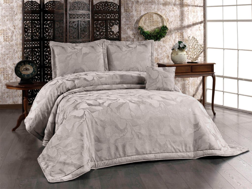 PamellaYatakOrtusuGri-1024x768 Pamella Yatak Örtüsü - Görsel 1